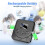 Portable CD Player, FELEMAN Bluetooth CD Player wi 3