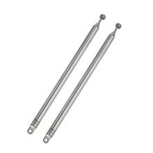 2PCS Radio Antenna Replacement,7 Sections Telescop