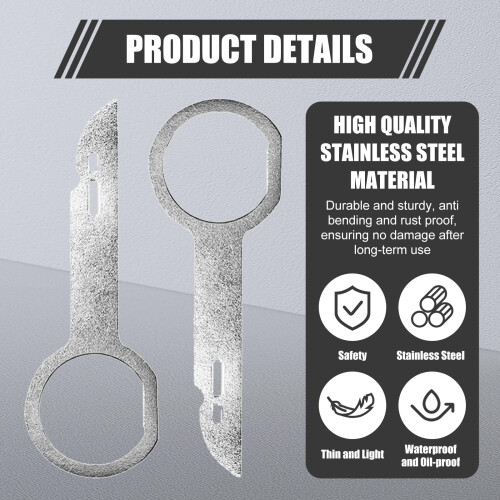 4 Pcs Radio Removal Tool Keys, Radios/DVD/CD Relea 2