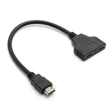 FongYeueWY HDMI Cable Splitter 1 in 2 Out Cable Ad
