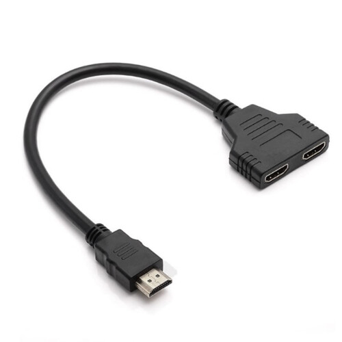 FongYeueWY HDMI Cable Splitter 1 in 2 Out Cable Ad