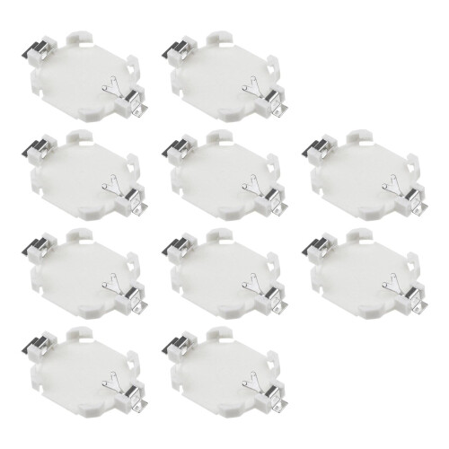 EMSea 10PCS CR1616 Button Battery Holder 3V Output