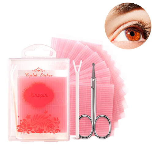 Adesivo para pálpebras duplas, visual natural: transforme seu olhar instantaneamente.