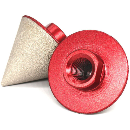 Tile Cutting Tools, Round Shape Indentation On Pipes Or Power Lines, Vacuum Brazed Processing, Outstanding Chamfering Performance, M14 Thread, 1