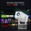 [26000L & Stereo Speakers] Mini Projector with And 2