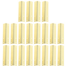 20Pièces Coins De Protection En Métal Doré Durable Pour Maison