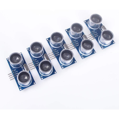 High Precision Ultrasonic Module, HC-SR04 Distance Sensor for Robotics Projects, Convenient Wiring with Anti-Reverse Pin Socket 1