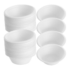 100Pièces Bols En Papier Dégradables Pour Salades Snacks