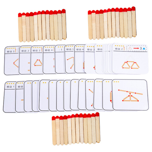 Ensemble De Jeu De Puzzle Enfant Géométrique Éducatif De Bureau