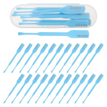 48Pièces Outil De Coupe Poils Nez Plastique Métal Portable