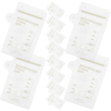 30Pièces Pochettes De Lait Transparentes Compactes Solides