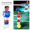 8 Pièces Figures De Football De Table Joueurs Remplacement Accessoires 8