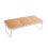 1Ensemble Petite Table Camping Pliable Robuste Aluminium Bambou 11