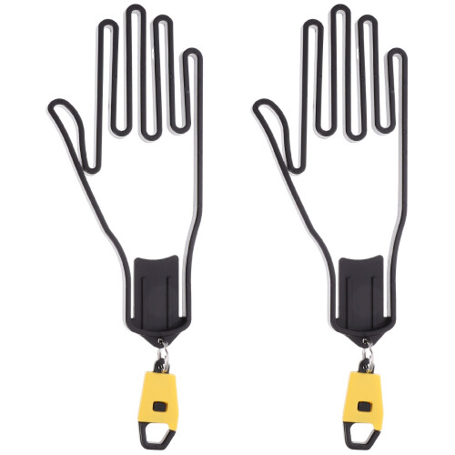 2Pièces Porte Golf Support Suspendu Facile Aluminium PP 2