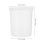 20Stk Labor Probenbecher Transparent Luftdicht Mit Deckel PP 3