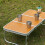 1Ensemble Petite Table Camping Pliable Robuste Aluminium Bambou 9