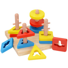 Lot De Jeux Éducatifs En Bois Et Appariement Pour Bébés