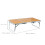1Ensemble Petite Table Camping Pliable Robuste Aluminium Bambou 2