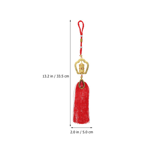 porte- bouddhiste roue de prière pour , décoration religieuse 1