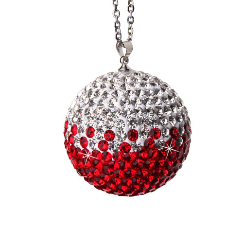 3Pièces Accessoires Auto Pendentifs Strass Multicolores Décor Suspendu