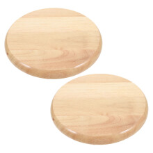 2 Pièces Rond En Bois Pour Chaise Salle À Manger Et Bar