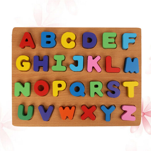 Puzzle Enfants Bois Blocs Construction Éducatifs