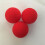 12Pièces Boules Éponge Rouges Accessoires Magicien Compacts 3