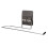 1Ensemble Porte-Serviette Cuisine Acier Inoxydable Perçage Argent 9