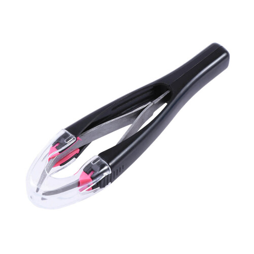 3Pièces Pince À Sourcils Noire Acier Inoxydable Précise 1