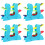 4Pièces Circuit Plastique 1-3 Ans Vert Et Éducatif 5
