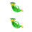 2Pcs Mini Water Bubble Maker Portable Plastic Horn Toy For Kids 6