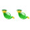 2Pcs Mini Water Bubble Maker Portable Plastic Horn Toy For Kids 3