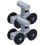 4Paires Roller Oiseaux Didactiques Matériau Résistant 1