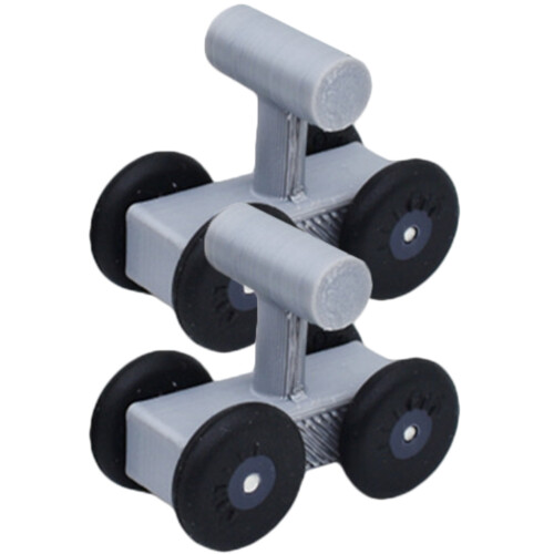 4Paires Roller Oiseaux Didactiques Matériau Résistant