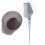 2Pcs Plastic Tinting Bowl With Handle For Hair Coloring 1