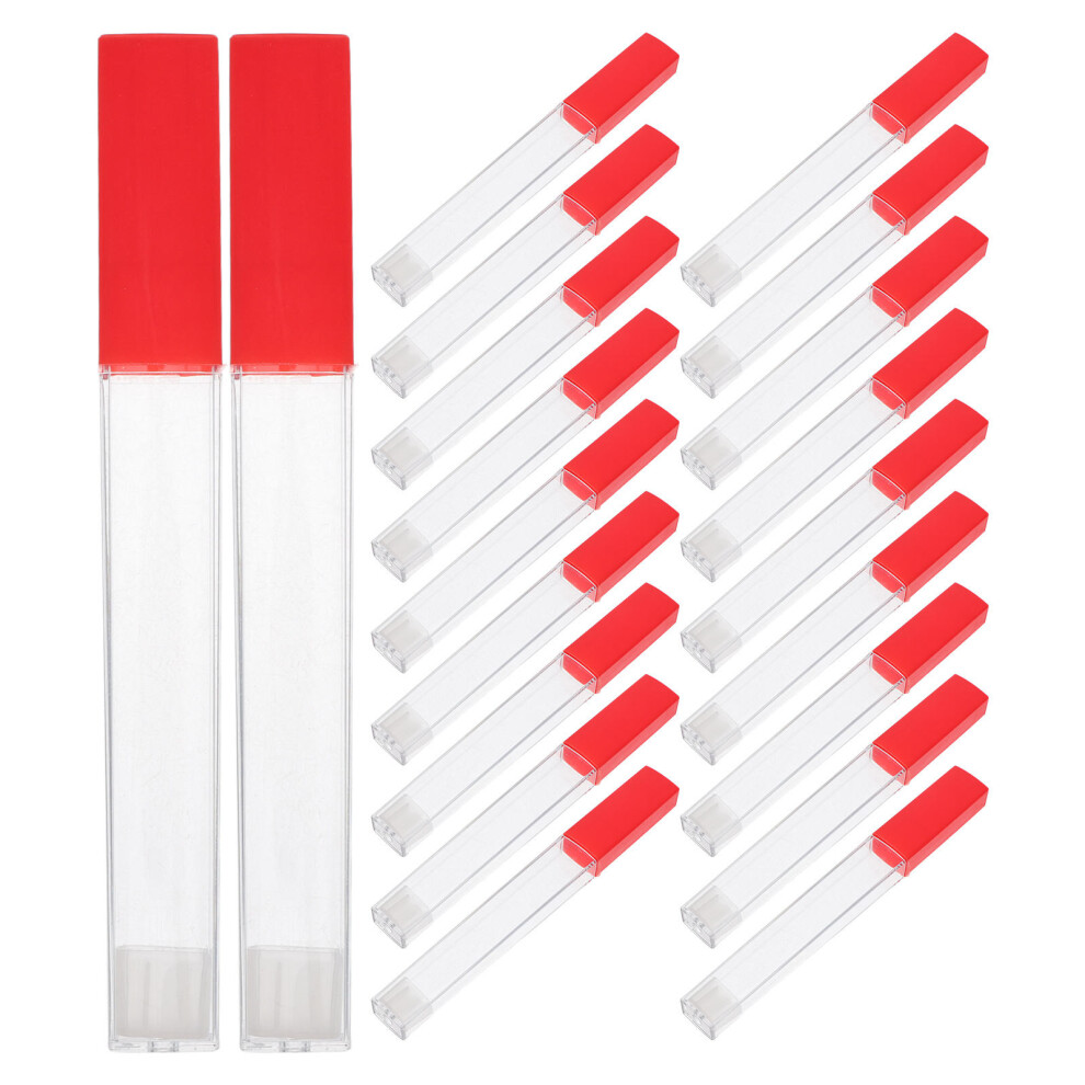 Inoomp Blue 60Pcs Plastic Thermometer Safety Case Holder For Travel Use