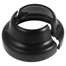 Black Plastic Slide Column Guard with Easy Installation Feature