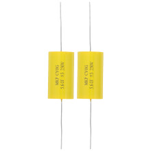 2Pcs Industrial Audio Capacitor Kit Axial Throughhole Film