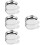 12 Pcs Stainless Steel Multi-Purpose Scale Trays 9