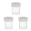 3Pcs Floating Acrylic Fish Feeder For Guppies And Shrimp 3