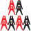 12 Pcs Jumper Cable Clamp Battery Terminal Car Accessory 3