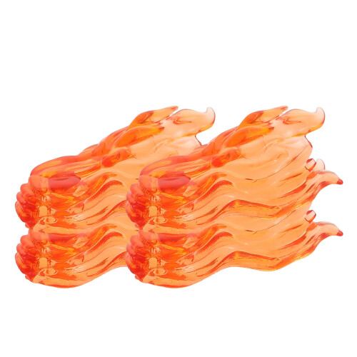 16Pièces Effets Feu Mini Plastique Jouets Construction Enfants 1