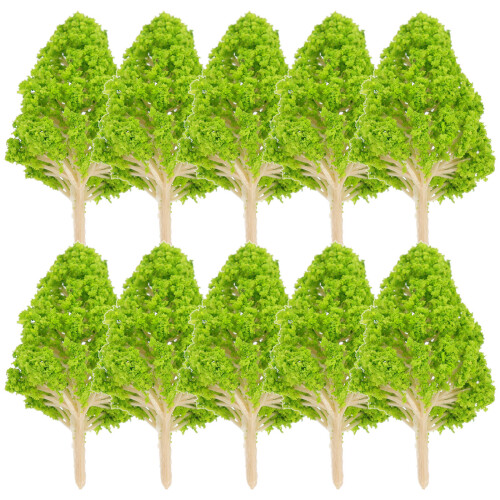 20 Pcs Miniature Sand Table Tree Model Artificial Decoration