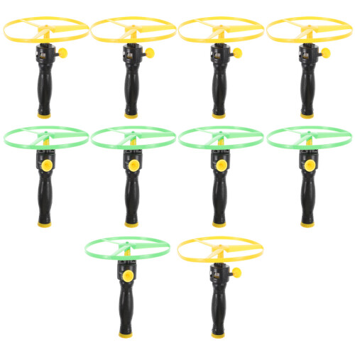 20Sets Multi Flying Disc Toys for Kids Pull String Saucer Outdoor Fun