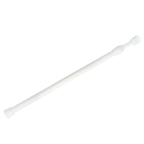 2Pcs Tension Shower Curtain Rod Telescoping 30-50cm