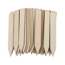 100Pcs Wooden Garden Plant Labels And Stakes For Nursery Marking