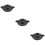 3Pcs Ceramic Cooking Pot With Lid For Soup Hot Pot 8