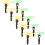 20Sets Multi Flying Disc Toys for Kids Pull String Saucer Outdoor Fun 3
