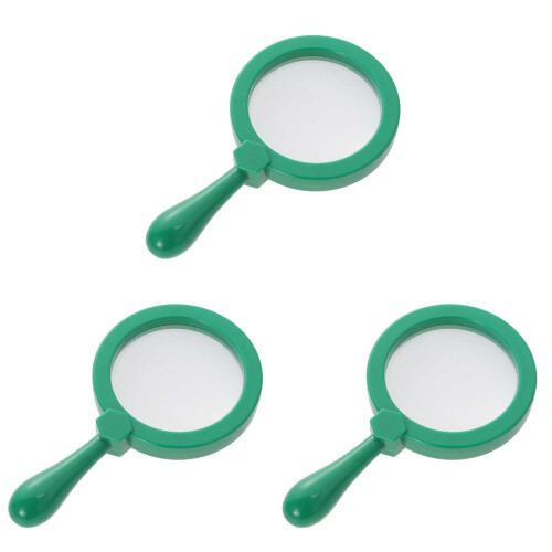 3Stk Kinder Handlupe Grün Robust Fördert Beobachtung Und 1