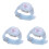 3Pcs Luminous Kid Watch Plastic Glowing 2